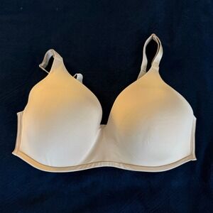 Soma Vanishing 360 Wireless Bra Tan Beige Full Coverage 38D 122401